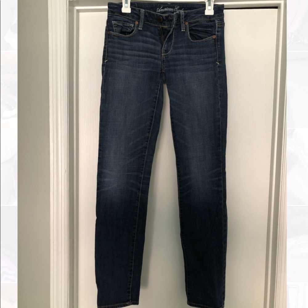 American eagle skinny jeans, size 4